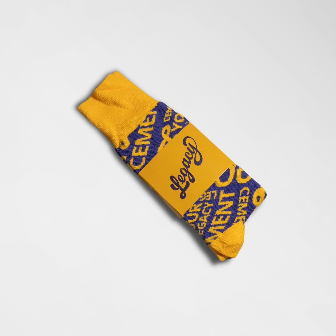 Legacy Socks Purple Gold